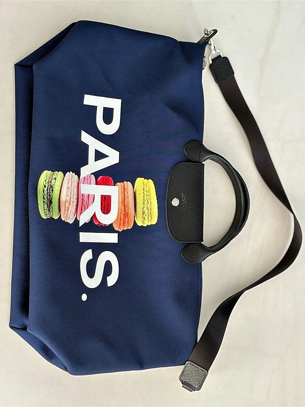 Longchamp Le Pliage Paris Macaron Limited Edition Travel Bag Macaron Limited
